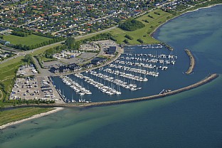  Egå Marina lustbåtshamn. C.F. Møller