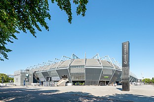  Eleda Fussballstadion. C.F. Møller. Photo: Peter Sikker Rasmussen