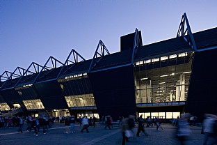  Eleda Stadion. C.F. Møller. Photo: Torben Eskerod
