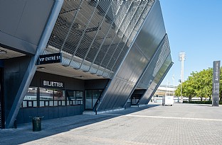  Eleda Stadium. C.F. Møller. Photo: Peter Sikker Rasmussen