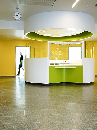  Emergency and Infectious Diseases Unit, SUS - interior design solution. C.F. Møller
