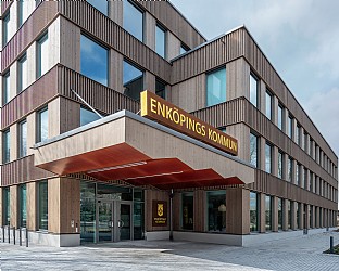  Enköpings Kommunhus. C.F. Møller. Photo: Mårten Lindquist