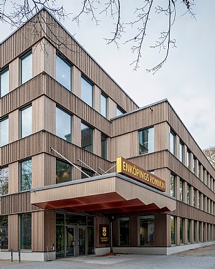  Enköpings Kommunhus. C.F. Møller. Photo: Mårten Lindquist