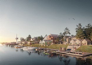  Falsterbo Kanalby. C.F. Møller