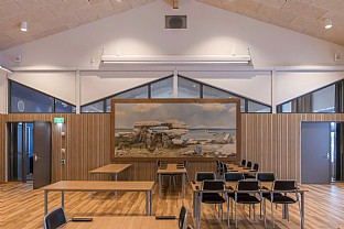  Gotlands regemente P18: Restaurang Hwitstjärna. C.F. Møller. Photo: Daniel Klintholm/Försvarsmakten