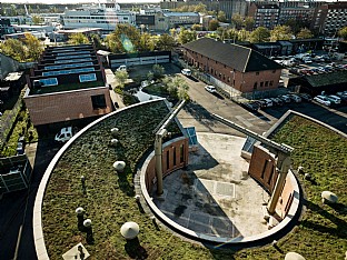  HOFOR Kløvermarksvej, Personalgebäude & Abwasserpumpenstation. C.F. Møller. Photo: Jørgen True