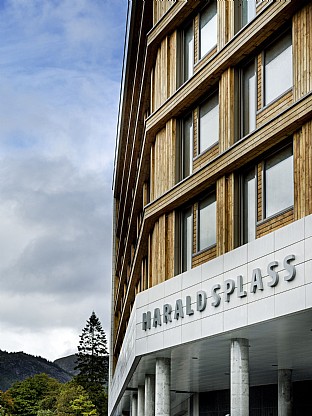  Haraldsplass Hospital - new ward building. C.F. Møller. Photo: Jørgen True