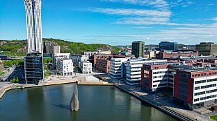  Harbour Stones, Lindholmen, Gothenburg. C.F. Møller. Photo: Älvstranden Utveckling