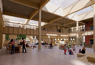  Haus der Generationen in Nivå. C.F. Møller. Photo: C.F. Møller Architects