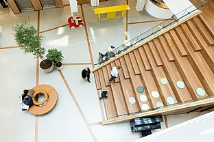  Høje-Taastrup Rathaus - workplace design. C.F. Møller. Photo: Kontraframe