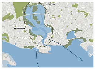  Holes Bay, Poole - Masterplan. C.F. Møller