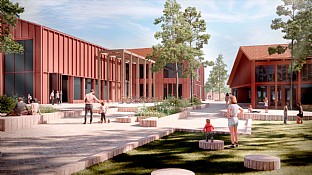  House of Generations in Nivå. C.F. Møller. Photo: C.F. Møller Architects