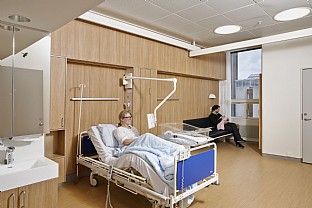  Hvidovre Hospital – patientrum. C.F. Møller. Photo: Thomas Hommelgaard