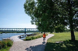  Justesens Plæne (Justesens Wiese). C.F. Møller. Photo: Peter Sikker Rasmussen