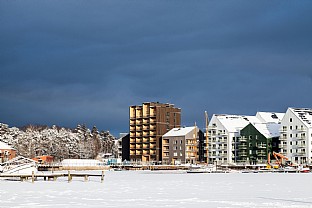  Kajstaden Tall Timber Building. C.F. Møller. Photo: Nikolaj Jakobsen