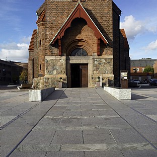  Kyrkplatsen i Holstebro. C.F. Møller. Photo: Helene Høyer Mikkelsen