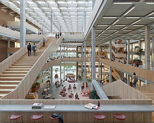  Learning Center, Science City Hamburg Bahrenfeld. C.F. Møller. Photo: C.F. Møller Architects