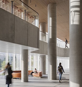  Maersk Tower, extension of the Panum complex at the University of Copenhagen. C.F. Møller. Photo: Adam Mørk