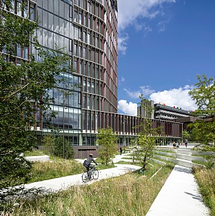  Maersk Tower, extension of the Panum complex at the University of Copenhagen. C.F. Møller. Photo: Adam Mørk
