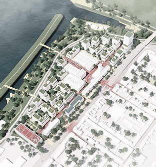  Masterplan ALGA Areal. C.F. Møller