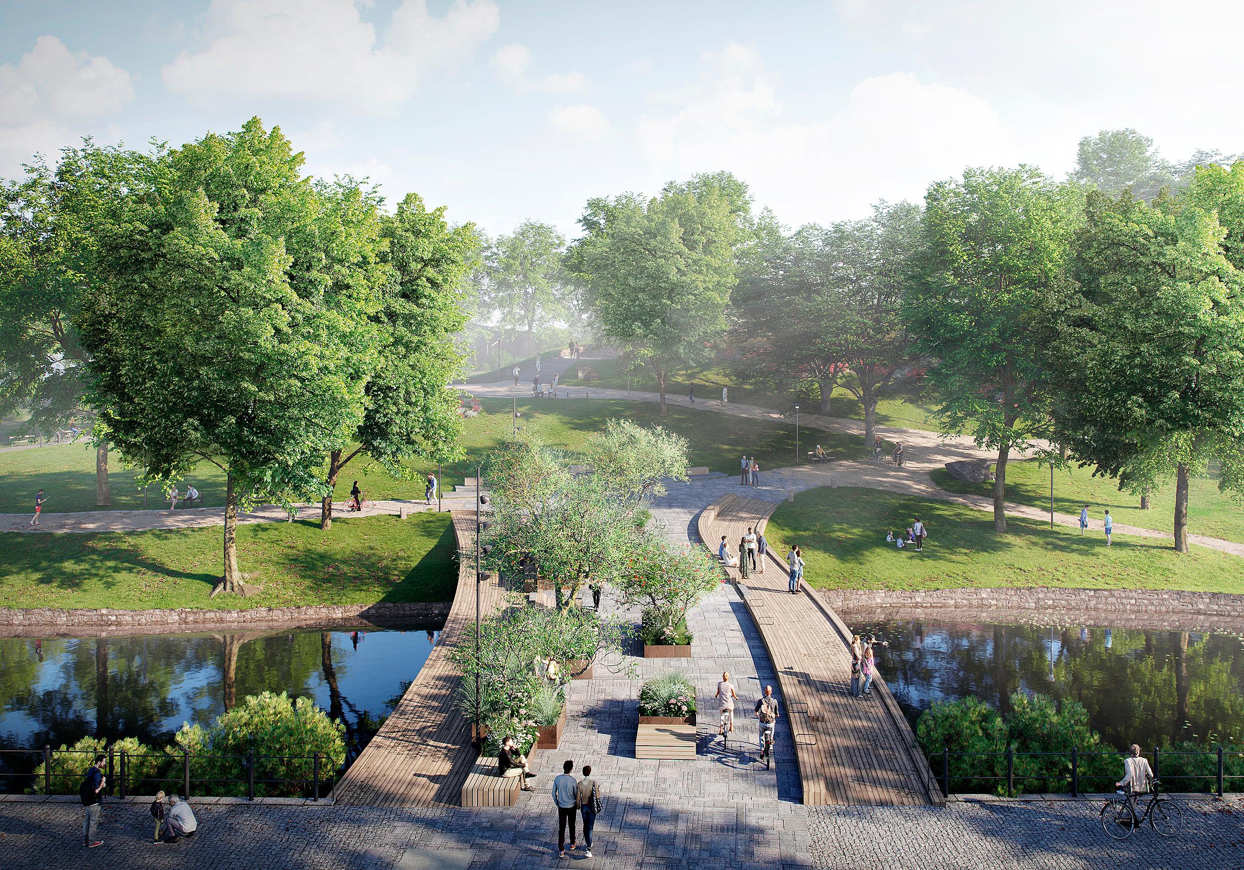 Mittpunkten, Borås Stadspark - Projekt - C.F. Møller