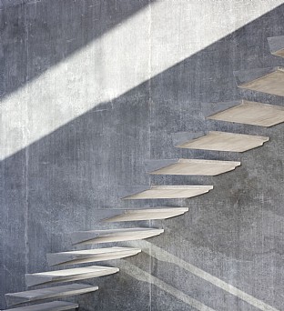  Mount - modular concrete staircase . C.F. Møller. Photo: Adam Mørk