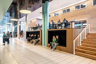  Musikhuset Aarhus - new lower foyer. C.F. Møller. Photo: Julian Weyer