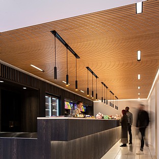  Musikhuset Aarhus - new lower foyer. C.F. Møller. Photo: Julian Weyer