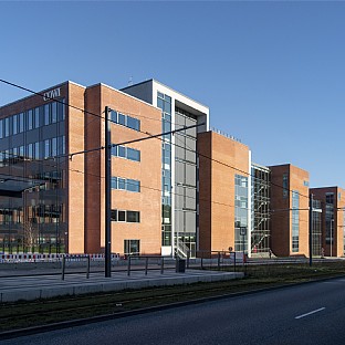  Nobelparken - Erweiterung mit Bürogebäude. C.F. Møller. Photo: Julian Weyer
