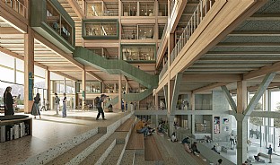  Ny VGS Harstad. C.F. Møller. Photo: Aesthetica Studio