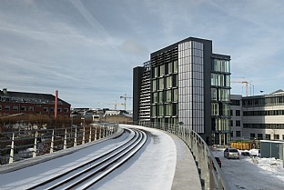  Passiv-kontorhus til Aarhus Kommune. C.F. Møller. Photo: Julian Weyer