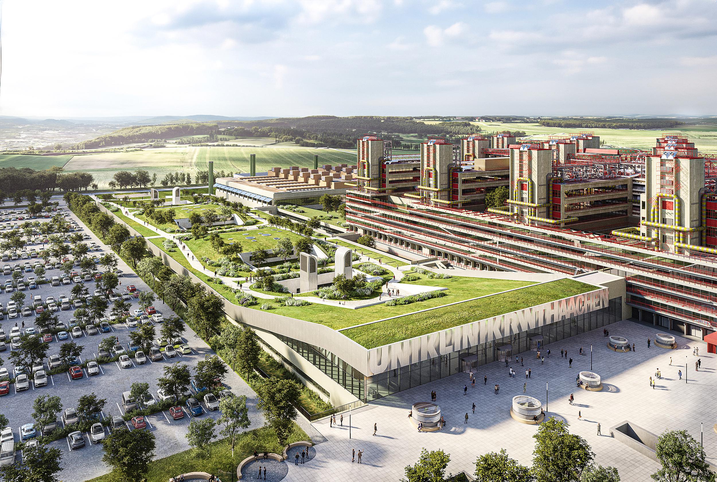 RWTH Aachen University Hospital, Extension - Projects - C.F. Møller