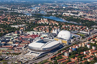  Rahmenvertrag Stockholm Globe Arena Fastigheter AB. C.F. Møller. Photo: Pixprovider / SGA Fastigheter