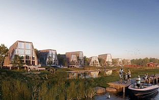  River City Randers - City to the Water (Development Plan). C.F. Møller. Photo: Erik Nord