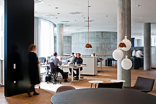  SEB-huset - workplace design. C.F. Møller. Photo: Kontraframe