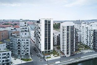  Siloen, Østre Havn in Aalborg. C.F. Møller. Photo: Jacob Due