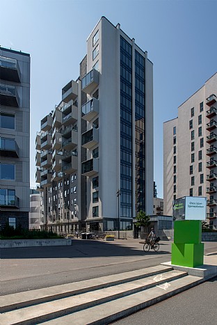  Siloen, Østre Havn in Aalborg. C.F. Møller. Photo: Julian Weyer