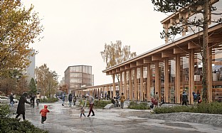  Skellefteå Travel Centre. C.F. Møller. Photo: Aesthetica Studio