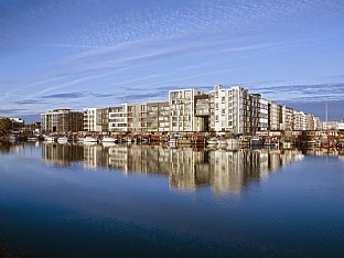  Sluseholmen, boligøyen Fyrholm. C.F. Møller. Photo: Torben Eskerod