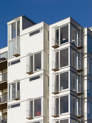  Sluseholmen, the housing block Fyrholm. C.F. Møller. Photo: Torben Eskerod