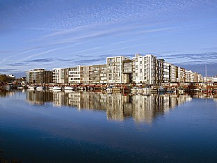  Sluseholmen, the housing block Fyrholm. C.F. Møller. Photo: Torben Eskerod