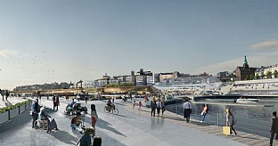  Slussen. C.F. Møller. Photo: Foster+Partners og Berg Arkitektkontor