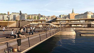  Slussen Stockholm. C.F. Møller