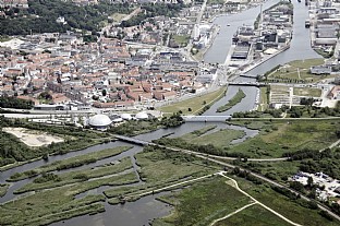 Stadt am Wasser - Potenzialanalyse. C.F. Møller. Photo: Randers Kommune