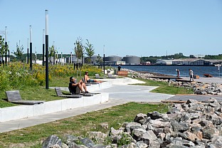  Stigsborg Havnefront, Byrom og Landskap. C.F. Møller. Photo: Julian Weyer