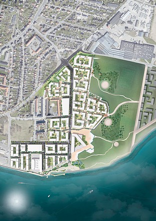  Stigsborg Havnefront, Byrom og Landskap. C.F. Møller