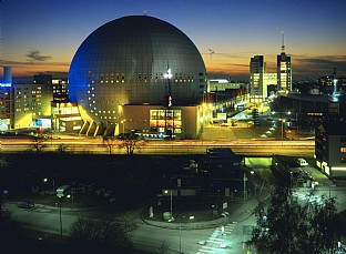  Stockholm Globe Arena (Avicii Arena). C.F. Møller. Photo: Carl Henric Tillberg