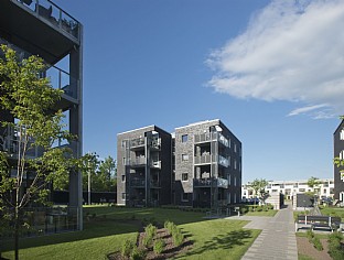  Strandhusene, seniorbostäderna vid Haderslevs hamn. C.F. Møller. Photo: Julian Weyer