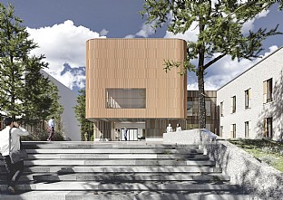  Tampere psykiatrisk klinik. C.F. Møller. Photo: C.F Møller Architects in collaboration with Aihio Arkkitehdit Oy