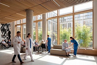  Tampere universitetssykehus TAYS. C.F. Møller. Photo: C.F. Møller Architects